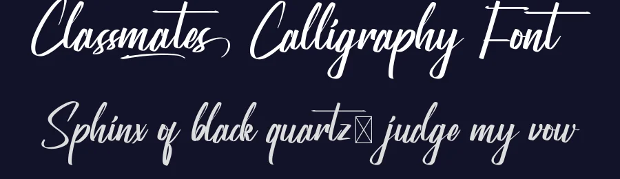 Classmates Calligraphy Font by nihstudio — Script Handwritten Font — thumbnail 2