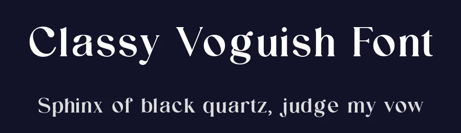 Classy Voguish Font by UICreative — Serif Font — thumbnail 2