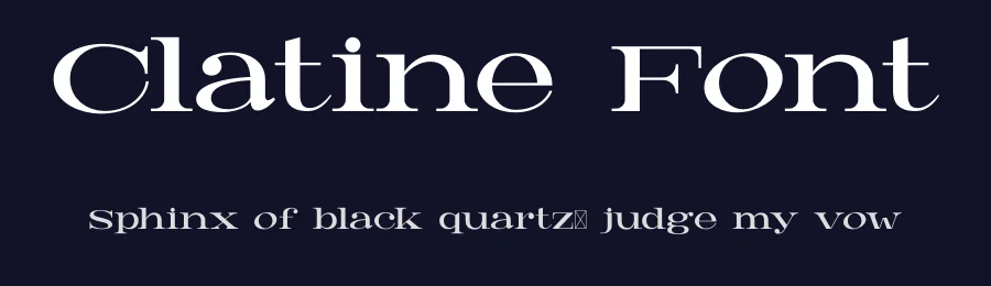 Clatine Font by BarakaType — Serif Font — thumbnail 2