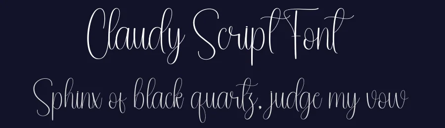 Claudy Script Font by andikastudio — Script Handwritten Font — thumbnail 2