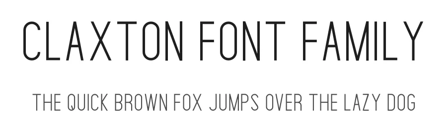 Claxton Font Family by MikeHill — Sans Serif Font