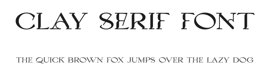 Clay Serif Font by vpcreativeshop — Display Font