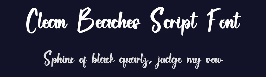 Clean Beaches Script Font by inermediaSTUDIO — Script Handwritten Font — thumbnail 2