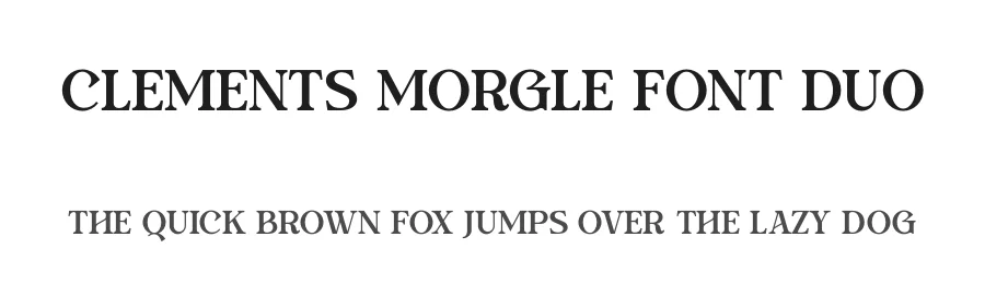Clements Morgle Font Duo by Storytype — Script Handwritten Font