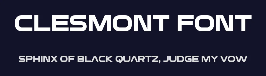 Clesmont Font by drizy studio — Display Font — thumbnail 2