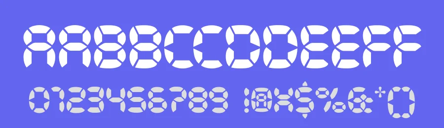 Clock Forge – Speed Meter Font by Casloop Studio — Display Font — thumbnail 3