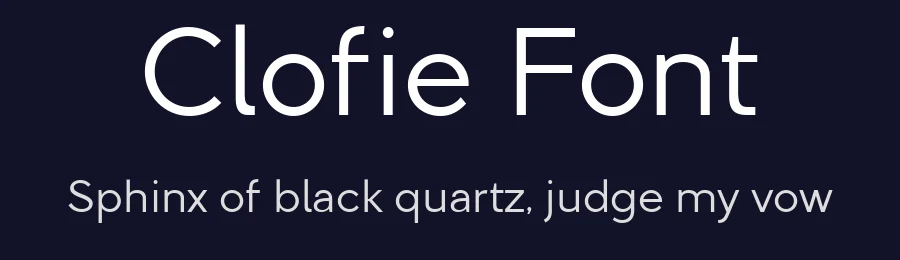 Clofie Font by dealitastudio — Sans Serif Font — thumbnail 2