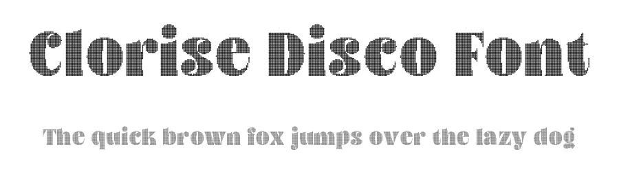 Clorise Disco Font by craftsupplyco — Display Font