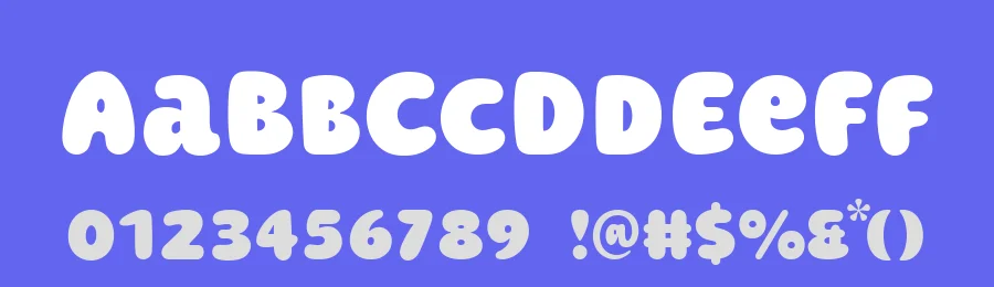 Cloud Bunch Playful Font by Four Lines Studio — Display Font — thumbnail 3