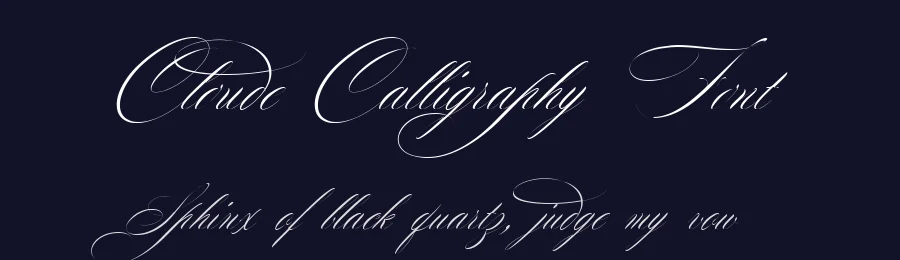Cloude Calligraphy Font by Bellinghamtype Foundry — Script Handwritten Font — thumbnail 2