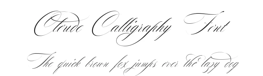 Cloude Calligraphy Font by Bellinghamtype Foundry — Script Handwritten Font