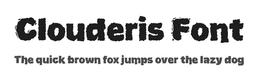 Clouderis Font by productype — Decorative Font
