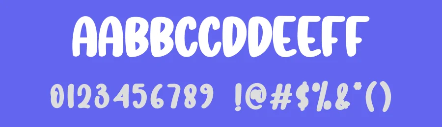 Cloudy Weather Display Font by creativeletter — Display Font — thumbnail 3