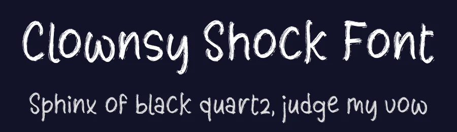 Clownsy Shock Font by perspectype — Script Handwritten Font — thumbnail 2