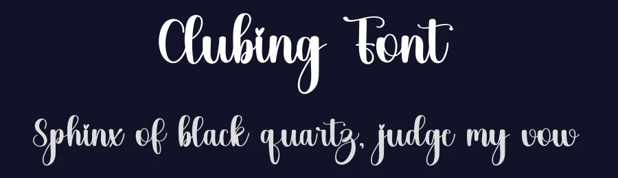 Clubing Font by inermediaSTUDIO — Script Handwritten Font — thumbnail 2
