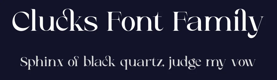 Clucks Font Family by zaain type — Decorative Font — thumbnail 2