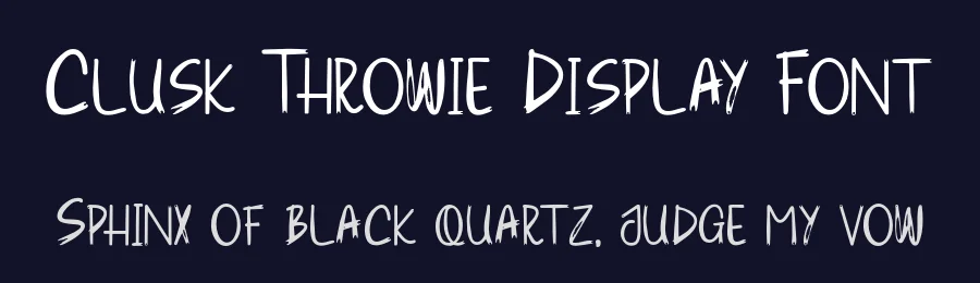 Clusk Throwie Display Font by Creatifontstudios — Script Handwritten Font — thumbnail 2