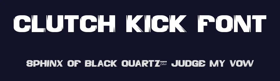 Clutch Kick Font by edricstudio — Decorative Font — thumbnail 2