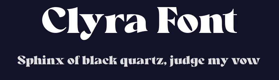Clyra Font by Maiko Hatta — Serif Font — thumbnail 2