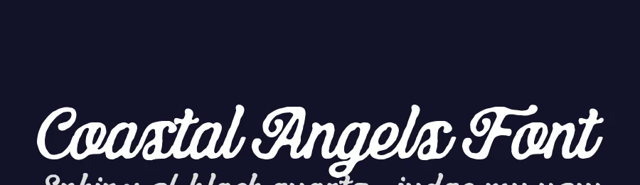 Coastal Angels Font by alit design — Decorative Font — thumbnail 2