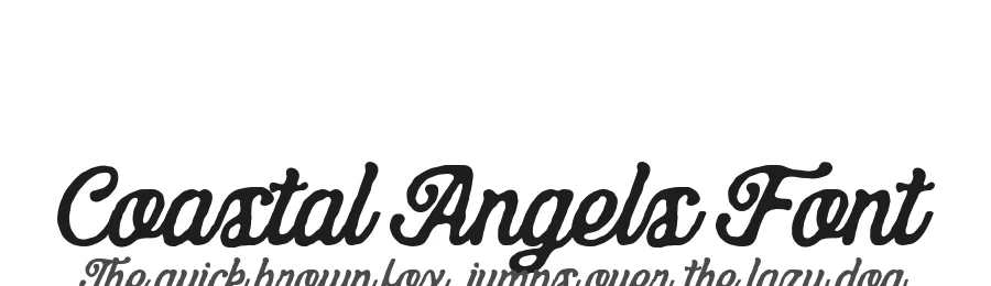 Coastal Angels Font by alit design — Decorative Font