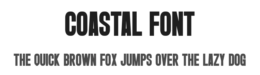 Coastal Font by Craftedtype — Decorative Font