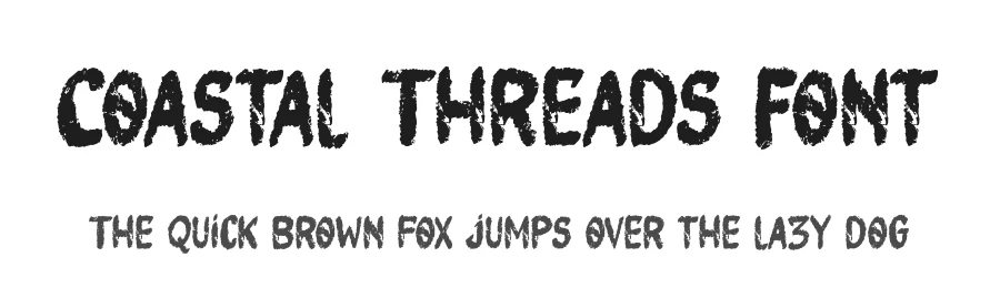 Coastal Threads Font by Denustudios — Decorative Font