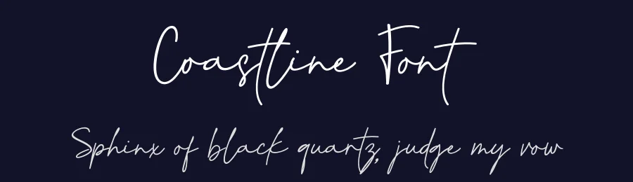 Coastline Font by UICreative — Script Handwritten Font — thumbnail 2
