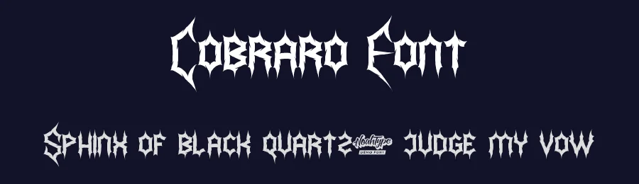 Cobraro Font by noahtype — Blackletter Font — thumbnail 2