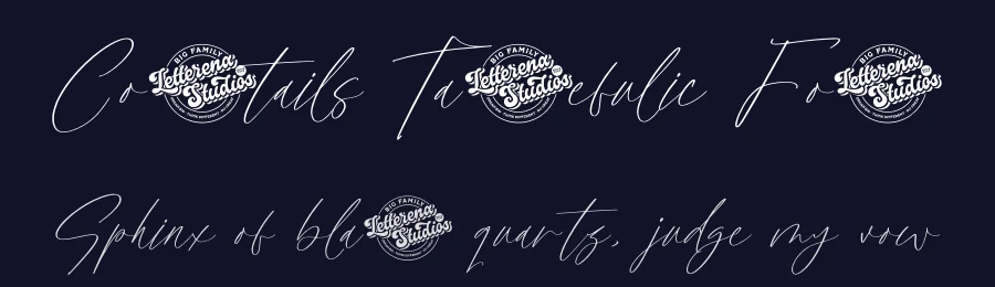 Cocktails Tastefulic Font by letterenastudios — Script Handwritten Font — thumbnail 2