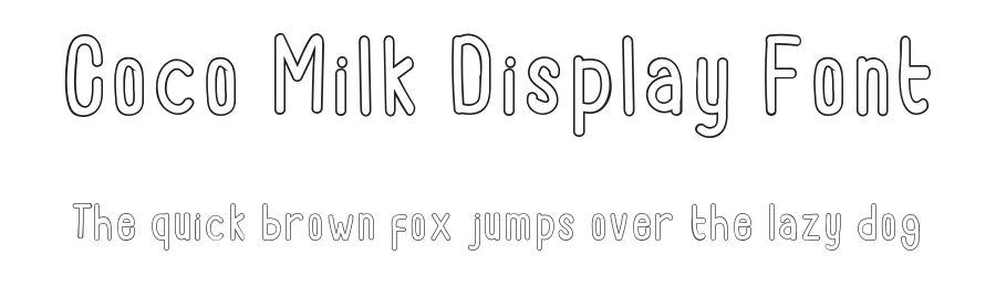Coco Milk Display Font by inermediaSTUDIO — Decorative Font