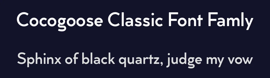 Cocogoose Classic Font Famly by Zetafonts — Sans Serif Font — thumbnail 2