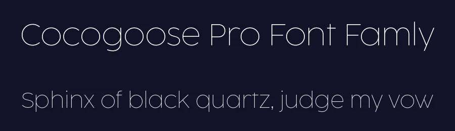 Cocogoose Pro Font Famly by Zetafonts — Sans Serif Font — thumbnail 2