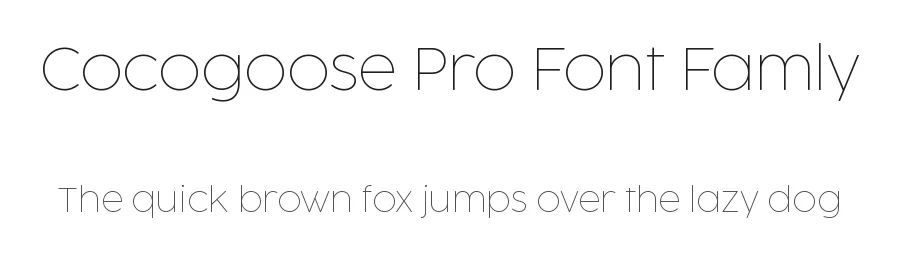 Cocogoose Pro Font Famly by Zetafonts — Sans Serif Font