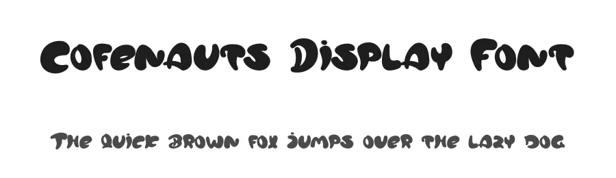 Cofenauts Display Font by Dhabee — Script Handwritten Font