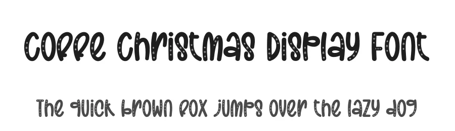 Coffe Christmas Display Font by creativeletter — Display Font
