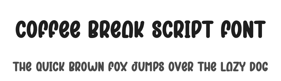 Coffee Break Script Font by creativeletter — Display Font