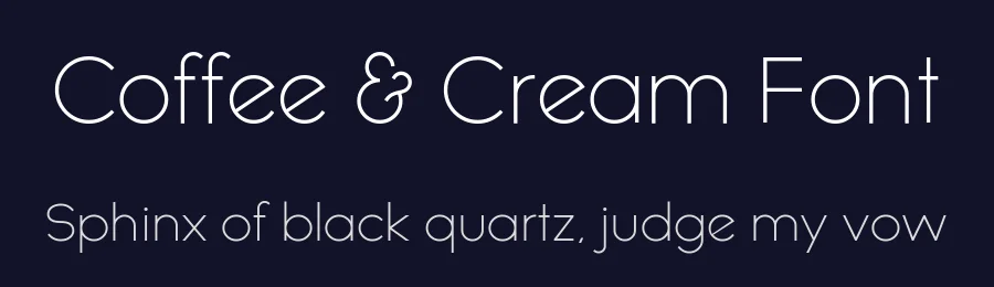 Coffee & Cream Font by AM Designs — Sans Serif Font — thumbnail 2