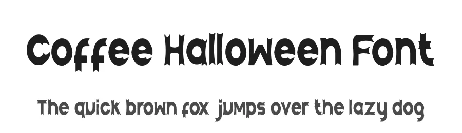 Coffee Halloween Font by letterfiastudio โ Display Font