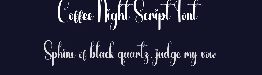 Coffee Night Script Font by andikastudio — Script Handwritten Font — thumbnail 2