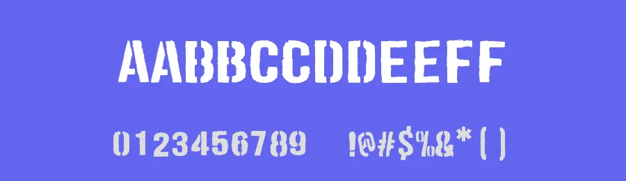 CofFEe Sackful Stamp Font by zai — Display Font — thumbnail 3
