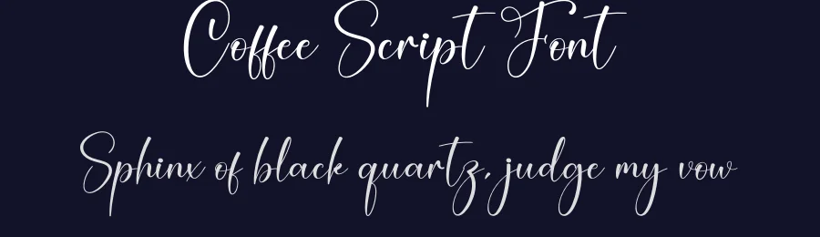 Coffee Script Font by creativeletter — Script Handwritten Font — thumbnail 2