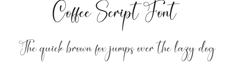 Coffee Script Font by creativeletter — Script Handwritten Font