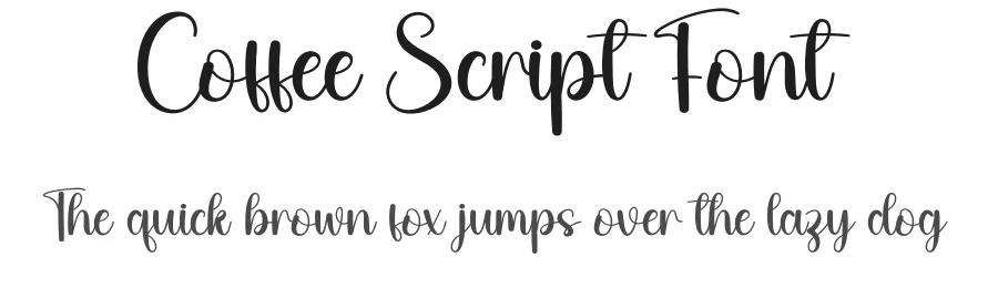 Coffee Script Font by andikastudio — Script Handwritten Font