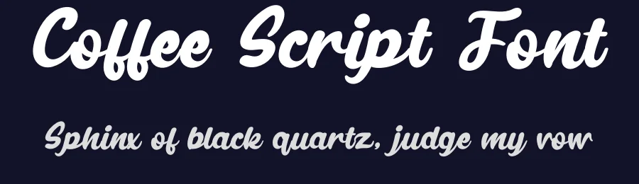Coffee Script Font by andikastudio — Script Handwritten Font — thumbnail 2