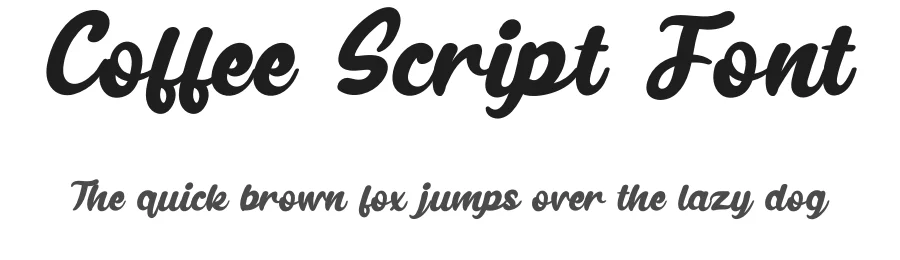 Coffee Script Font by andikastudio — Script Handwritten Font