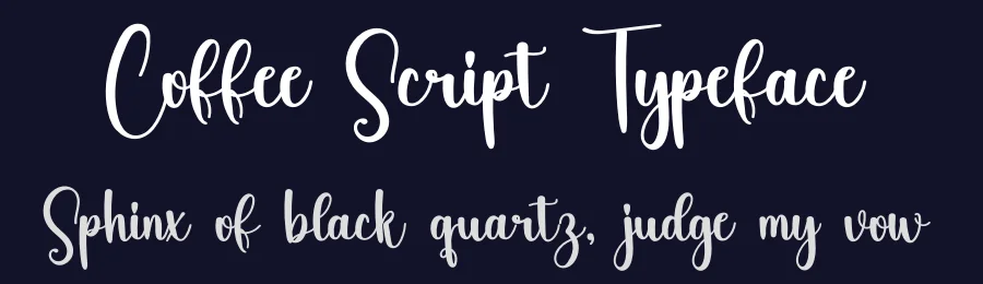 Coffee Script Typeface by inermediaSTUDIO — Script Handwritten Font — thumbnail 2