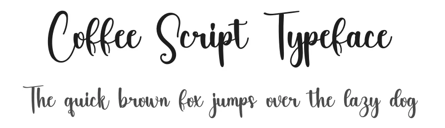 Coffee Script Typeface by inermediaSTUDIO — Script Handwritten Font