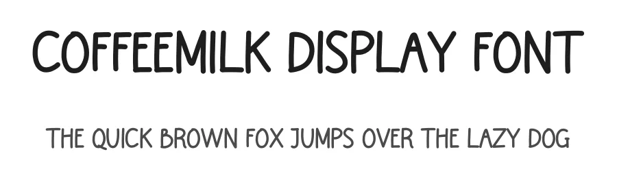 Coffeemilk Display Font by creativeletter — Display Font