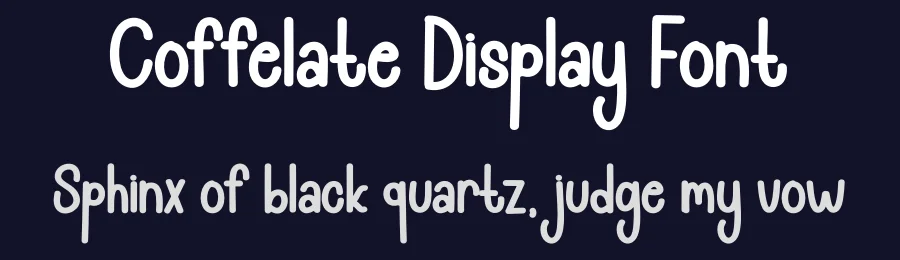 Coffelate Display Font by andikastudio — Display Font — thumbnail 2